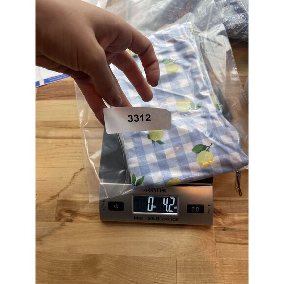 Janie And Jack Girls Flare Pants 3 Months NWT Lemon Gingham Plaid Spring Summer - Picture 11 of 11